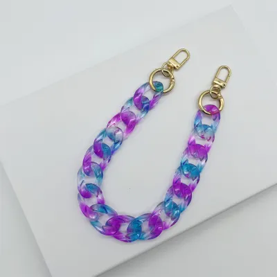 Multicolor Acrylic Shoulder Strap Bag Accessories