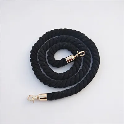 Simple Solid Color Woven Rope Shoulder Strap Bag Accessories