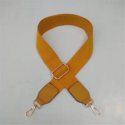 Simple Solid Color Wide Shoulder Strap Bag Accessories