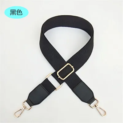 Simple Solid Color Wide Shoulder Strap Bag Accessories