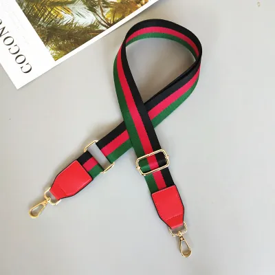 Fashion Contrast Wide Shoulder Strap Bag Accessories