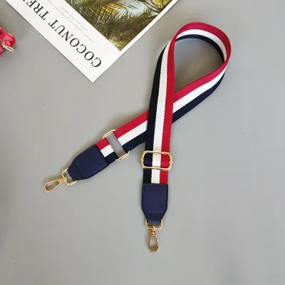 Fashion Contrast Wide Shoulder Strap Bag Accessories
