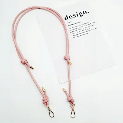 Fashion Solid Color Adjustable PU Shoulder Strap Bag Accessories