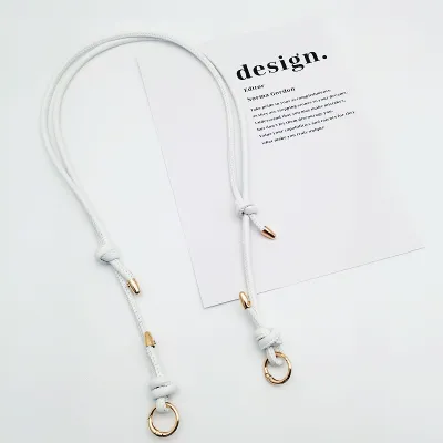 Fashion Solid Color Adjustable PU Shoulder Strap Bag Accessories