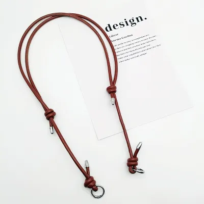 Fashion Solid Color Adjustable PU Shoulder Strap Bag Accessories