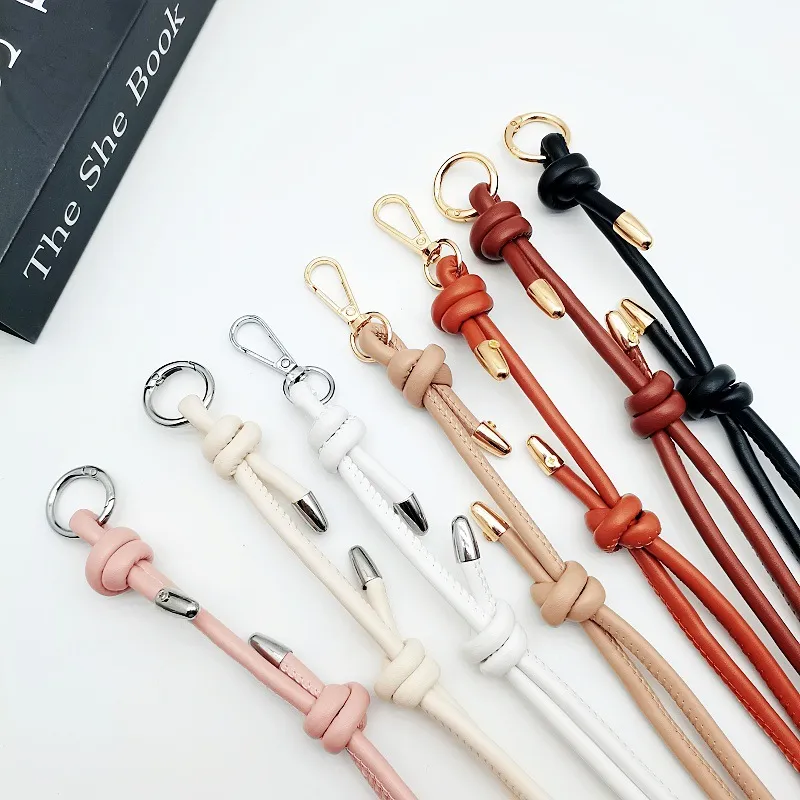 Fashion Solid Color Adjustable PU Shoulder Strap Bag Accessories