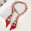 [Check Series Red] Shoulder Decorative Chain 54Cm