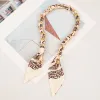 "Geometric Pattern" Shoulder Decorative Chain 54Cm