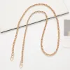 K2158 Lv Chain Leather Crossbody Door Buckle Khaki