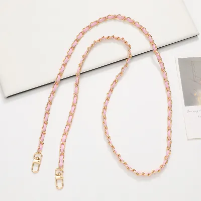 Fashion Metal Chain And PU Shoulder Bag Accessories