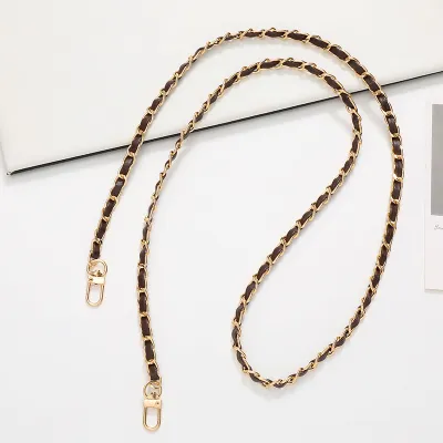 Fashion Metal Chain And PU Shoulder Bag Accessories