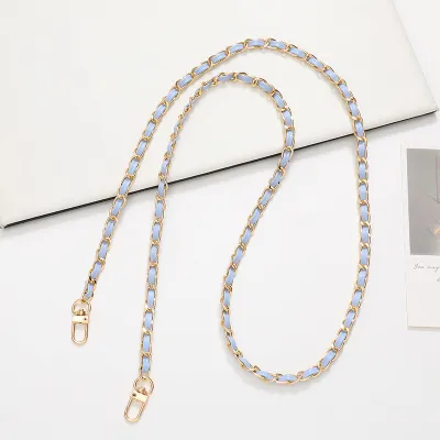 Fashion Metal Chain And PU Shoulder Bag Accessories