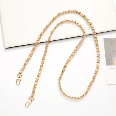 Fashion Metal Chain And PU Shoulder Bag Accessories