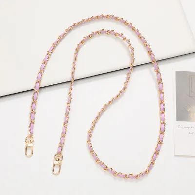 Fashion Metal Chain And PU Shoulder Bag Accessories