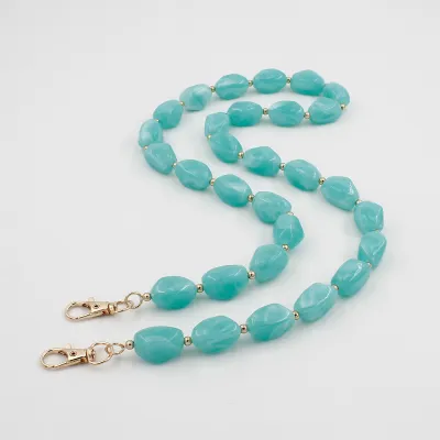 Fashion Creative Acrylic Beaded Shoulder Strap Bag Accessories
