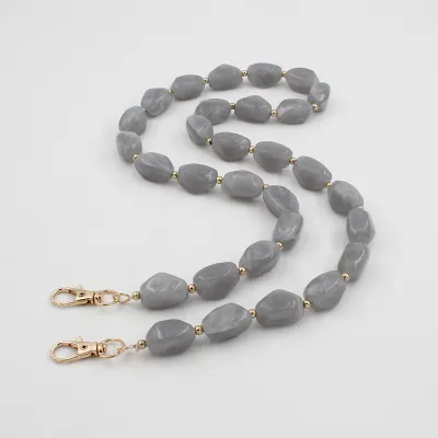 Fashion Creative Acrylic Beaded Shoulder Strap Bag Accessories