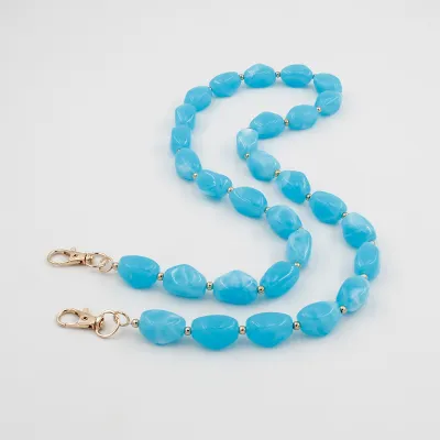 Fashion Creative Acrylic Beaded Shoulder Strap Bag Accessories
