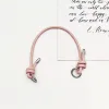 Pink Silver Ring Buckle