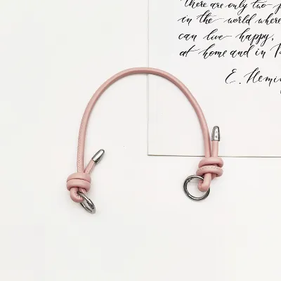 Fashion Solid Color PU Shoulder Strap Bag Accessories
