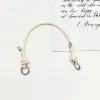 Beige Silver Ring Buckle