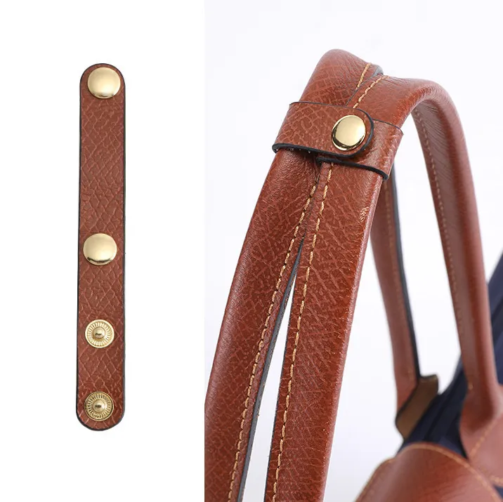 Simple Solid Color Shoulder Strap Fixed Buckle Bag Accessories