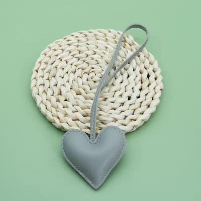 Creative PU Heart-Shaped Bag Pendant Accessories