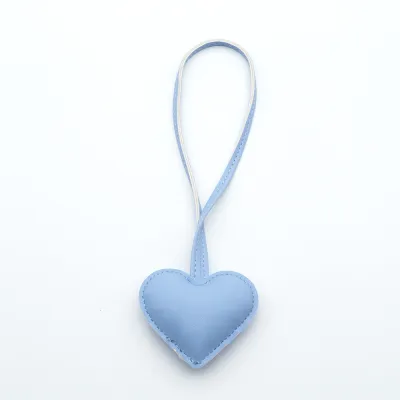 Creative PU Heart-Shaped Bag Pendant Accessories