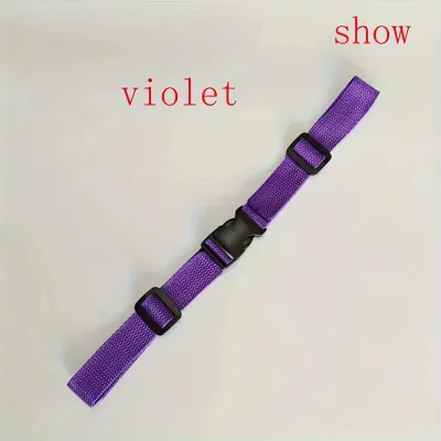 Simple Solid Color Nylon Non-Slip Shoulder Strap Bag Accessories