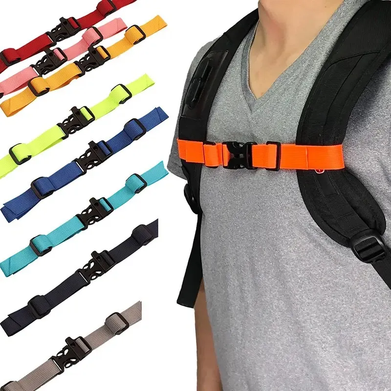 Simple Solid Color Nylon Non-Slip Shoulder Strap Bag Accessories