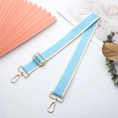 Simple Color Contrast Wide Shoulder Strap Bag Accessories