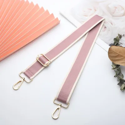 Simple Color Contrast Wide Shoulder Strap Bag Accessories