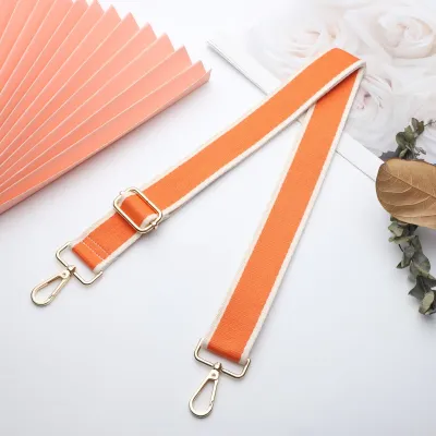 Simple Color Contrast Wide Shoulder Strap Bag Accessories