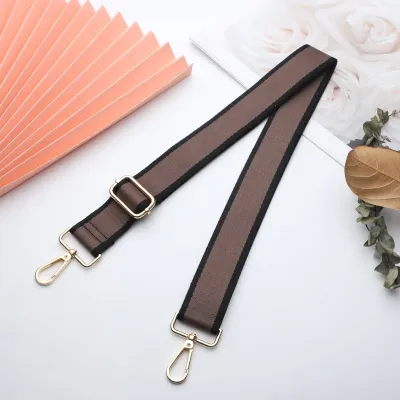 Simple Color Contrast Wide Shoulder Strap Bag Accessories