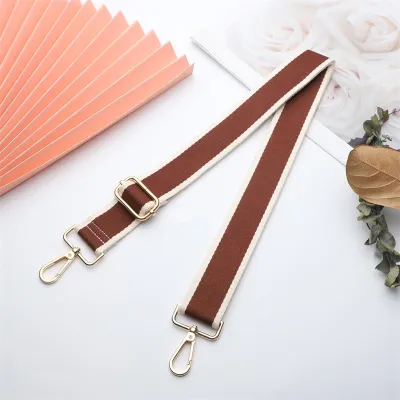 Simple Color Contrast Wide Shoulder Strap Bag Accessories