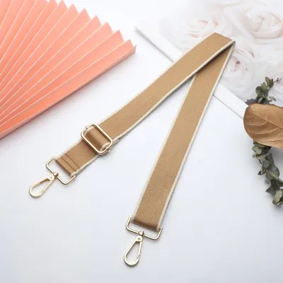 Simple Color Contrast Wide Shoulder Strap Bag Accessories
