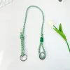Green Double-Loop Shoulder Strap