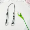 Grey-White Double-Ring Shoulder Strap