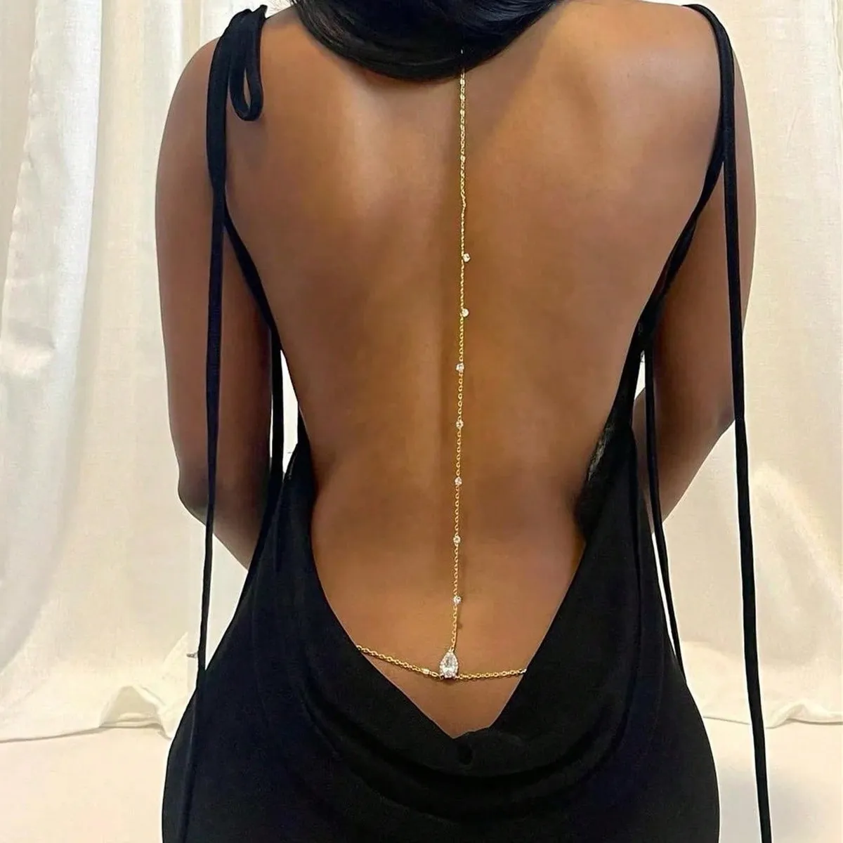 Bride Fashion Sexy Back Chain Body Chain