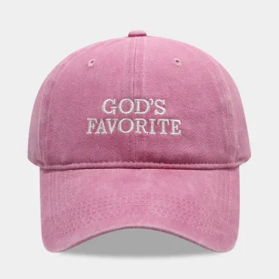 Women Fashion Casual Embroidered Letter Breathable Cotton Cap