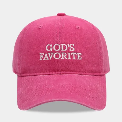 Women Fashion Casual Embroidered Letter Breathable Cotton Cap