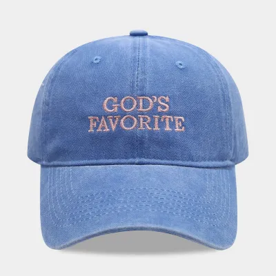 Women Fashion Casual Embroidered Letter Breathable Cotton Cap