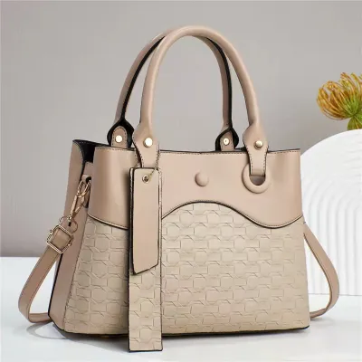 Women Casual Solid Color Shoulder Handbag Bag