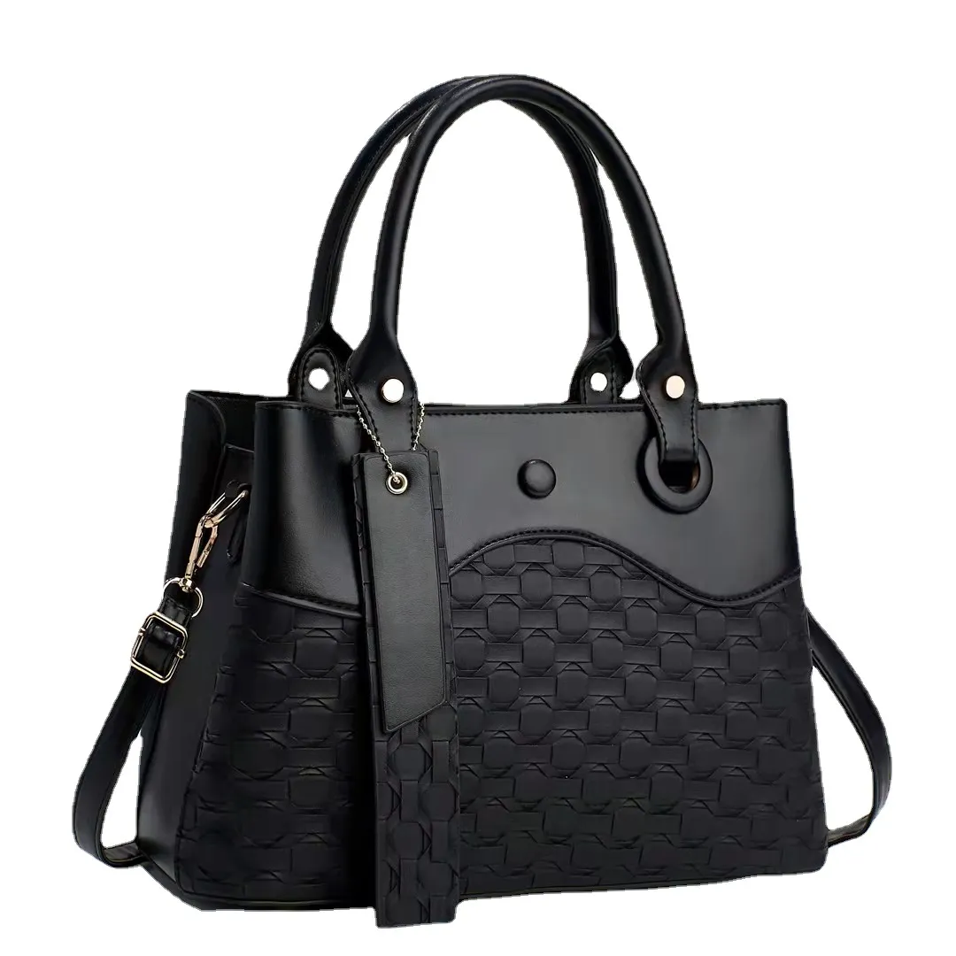 Women Casual Solid Color Shoulder Handbag Bag