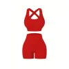Vest Shorts Red