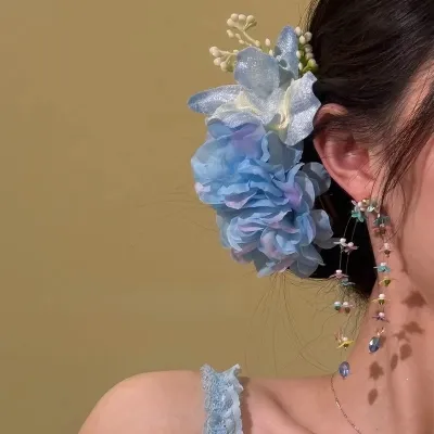 Fashion Beach Holiday Floral Hairpin