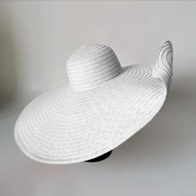 Beach Holiday Straw Collapsible Dome Sun Hat