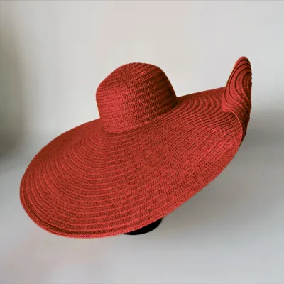 Beach Holiday Straw Collapsible Dome Sun Hat