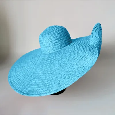 Beach Holiday Straw Collapsible Dome Sun Hat
