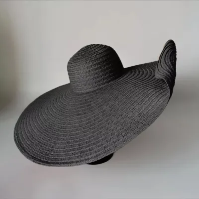 Beach Holiday Straw Collapsible Dome Sun Hat
