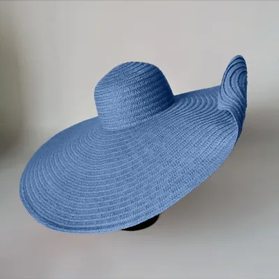 Beach Holiday Straw Collapsible Dome Sun Hat